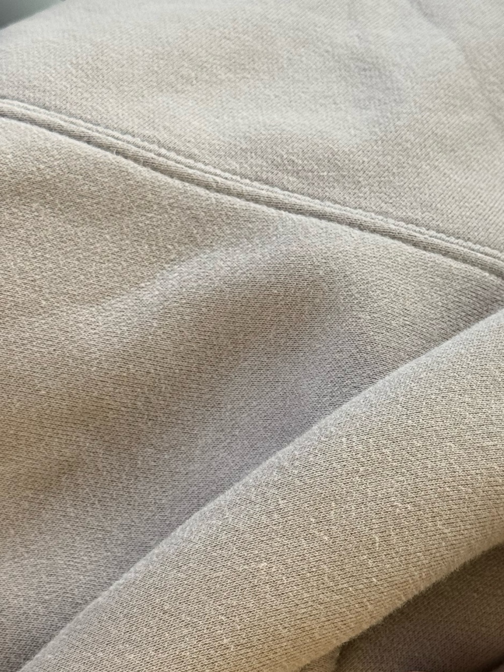 Abercrombie & Fitch Soft AF Max Essentials Quarter Zip XS Sunday Half Zip Taupe - Picture 4 of 4